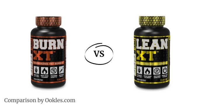 burn xt vs lean xt comparison by Ookles.com
