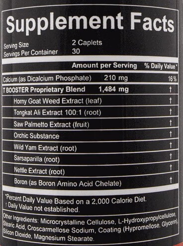 mantfup ingredients